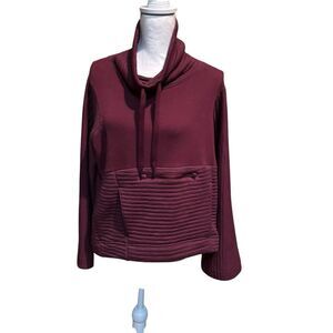 THE‎ NORTH FACE TERRA METRO FUNNEL NECK OVERSIZED PULLOVER SIZE Medium